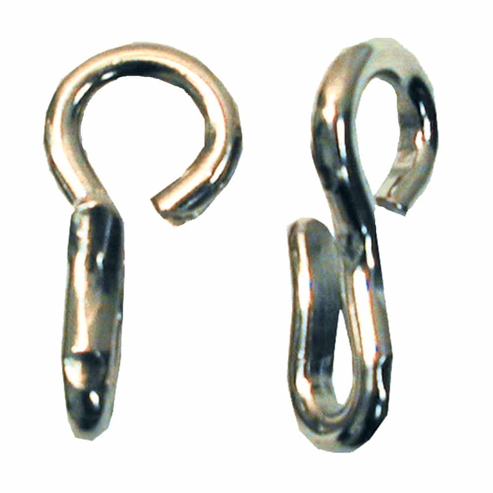 Curb Chain Hooks Stubby Stainless Steel