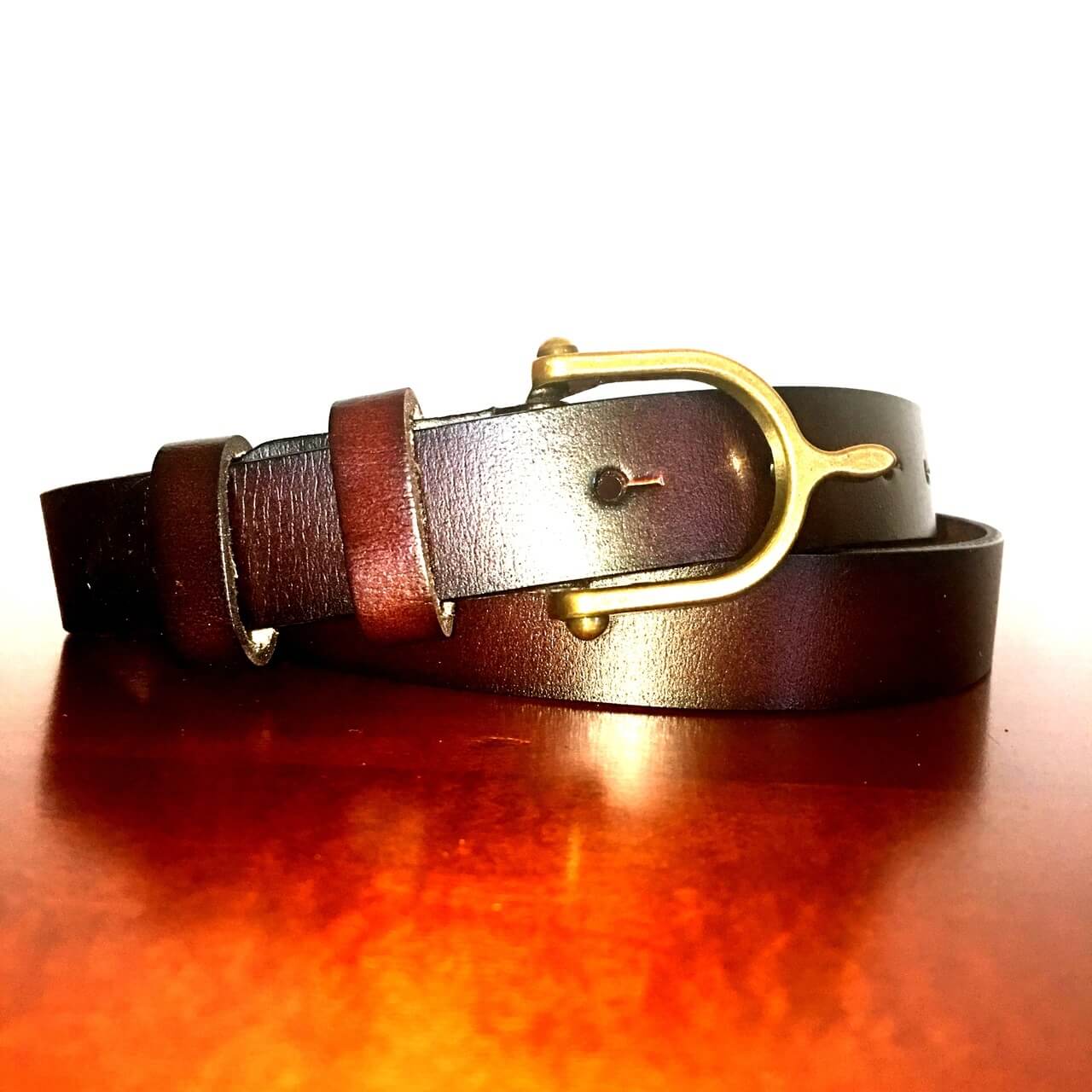 wow spur buckle leather